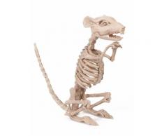 Décoration rat squelette Halloween