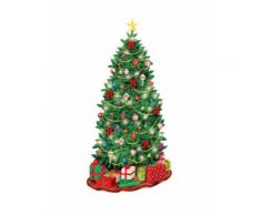Décoration murale en plastique Sapin de Noël