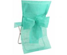 10 Housses de chaise Premium menthe