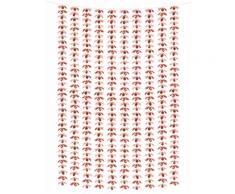 Rideau de fleurs aluminium rose gold 100 x 210 cm