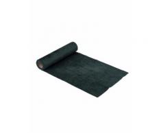 Chemin de table en velours vert sapin luxe 30 cm x 2,5 m
