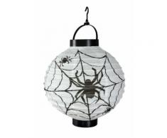 Lanterne lumineuse araignées 20 cm Halloween