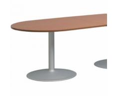 table de reunion modulaire 1/2rond 110 het re/pieds tulipe