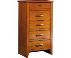 Chiffonnier merisier 5 tiroirs
