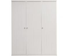 Armoire enfant laqué blanc 3 portes ROBIN