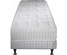 Ensemble literie 90x200 Matelas SIMMONS Excellence latex + ressorts Sensoft + Sommier VITASOM