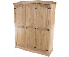 Armoire pin Antique 3 Portes - CANOAS