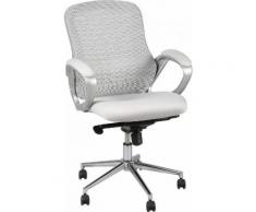 Fauteuil de bureau tissu gris