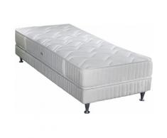 Ensemble literie 90x190 Matelas SIMMONS Performance latex + ressorts Sensoft + Sommier VITASOM