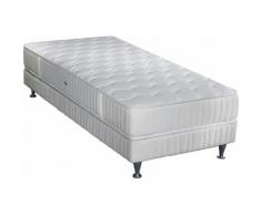 Ensemble literie 90x190 Matelas SIMMONS Performance Elivéa ressorts Sensoft Sommier VITASOM