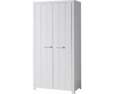 Armoire enfant blanc 2 portes – ERIK