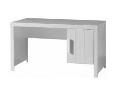 Bureau enfant blanc 1 porte - ERIK