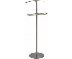 Valet de nuit acier chromé