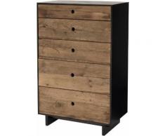 Chiffonnier pin 5 tiroirs - DANY