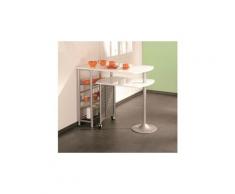 Table-bar Swithome Salerne décor Blanc
