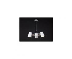 Suspensions looker blanc bois 3x15w