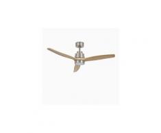 Windlight nickel - ventilateur de plafond 40w dc reverse