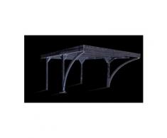 MADEIRA - Carport 2 voiture bois traité autoclave - Double Harold
