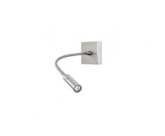 Liseuse interrupteur tip led l53 cm - nickel