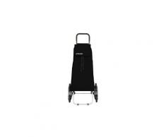Chariot de course 6 roues avec sac en tissu et chassis en aluminium 43l noir rd6