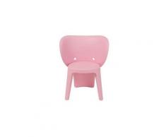 Chaise enfant forme éléphant 40x48x55,5 cm rose
