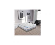 Ensemble matelas + sommier mousse aã©rial avec accueil latex dã©licieuse