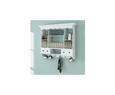 Armoire murale de cuisine bois blanc