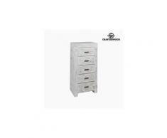 Chiffonnier bois mindi (120 x 58 x 42 cm) - collection vintage by craftenwood