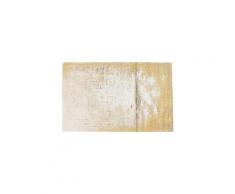 Tapis abstract jaune 240x170cm kare design