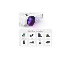 1080p 3500lumens pris en charge 4inch accueil projecteur blanc