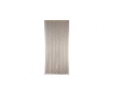 Rideau de porte perles en bois - dim : 90 x 200 cm -pegane-