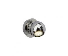 Brillant spot patere led magnito 1xgu10 3w chrome