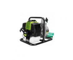 Motopompe thermique vitogarden moteur 43 cm3 2t 1.5 cv eaux chargées vide caves piscine kit complet tuyaux + accessoires 1"