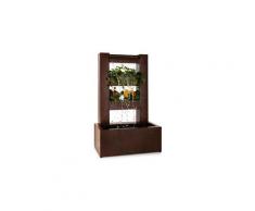 Lemuria fontaine de jardin cascade & pot de fleur pompe 30w câble 10m