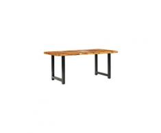 Icaverne - tables à manger contemporain table de salle à manger 180x90x76 cm bois de sesham solide