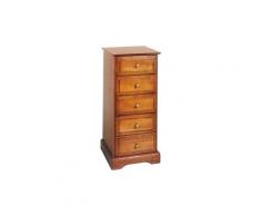 Chiffonnier 5 tiroirs louis-philippe merisier