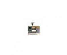 Buffet Scandinave en bois patchwork Capri