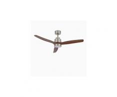 Windlight nickel - ventilateur de plafond 40w dc reverse