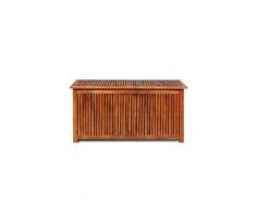 Icaverne - coffres de jardin stylé boîte de rangement de jardin 117x50x58 cm bois d'acacia solide