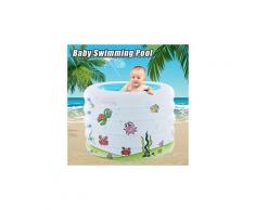 Piscine gonflable pour bébé - baignoire pour bébé, piscine à balles de piscine portative à coussin bt004