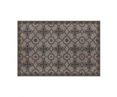 Tapis intérieur extérieur en vinyle carrelage oriental 70 x 140 cm