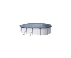 Bâche d'hivernage pour piscine hors sol de 9,1 x 4,6 à 9,5 x 4,9 m (90 gr/m²) - c0142