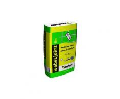Mortier pour joints de carrelage weber.joint fin - sac de 25 kg - blanc pur