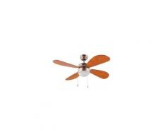 Ventilateur de plafond avec lumière grupo fm vt-105 50w