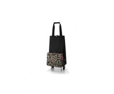 Chariot de course pliable 2 roues avec poche extérieur foldable trolley