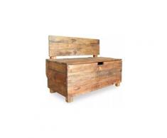 Bancs reference ngerulmud banc bois de récupération 86 x 40 x 60 cm
