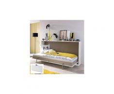 Lit 90x200cm escamotable