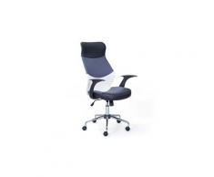 Fauteuil de bureau "acapulco" 118-128cm gris