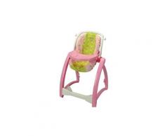 Chaise haute - baby princess coralie : 4 en 1