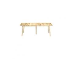 Icaverne - tables à manger superbe table de salle à manger 220x100x76 cm bois solide de manguier